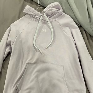 Under Armour light purple hoodie
